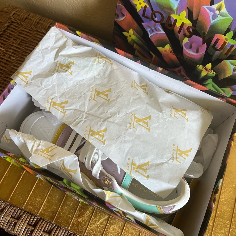Made in Italy nib Louis Vuitton front row sneaker - Picture 6 of 10